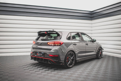 Bagerste sidesplitter V.1 + Flaps Hyundai I30 N Hatchback Mk3 Facelift