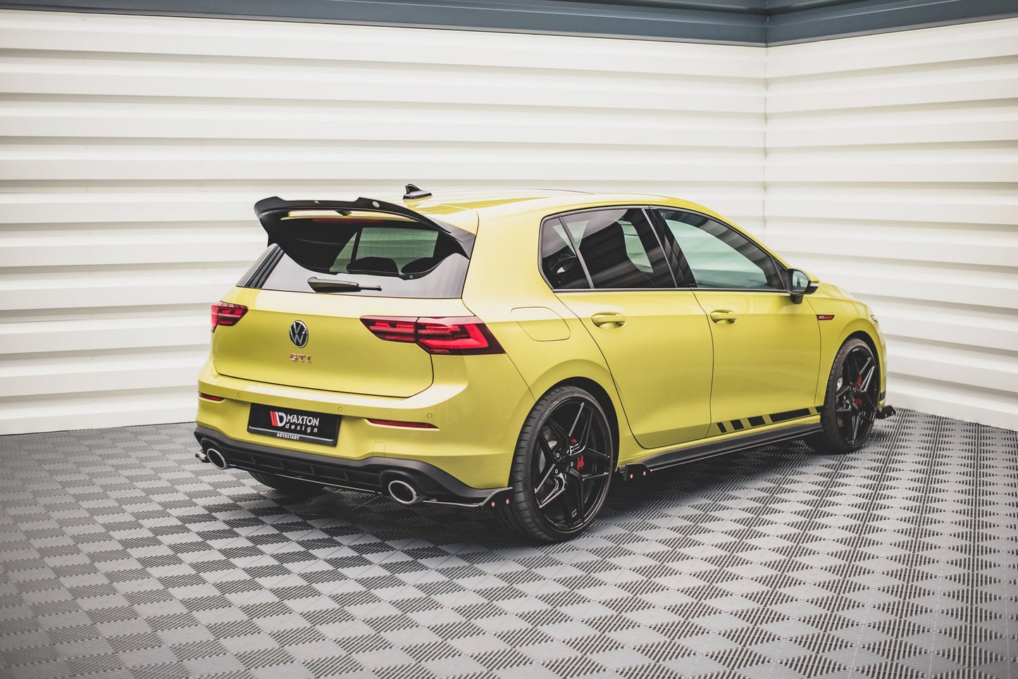 Bagerste sidesplitter V.1 + Flaps Volkswagen Golf GTI Clubsport Mk8