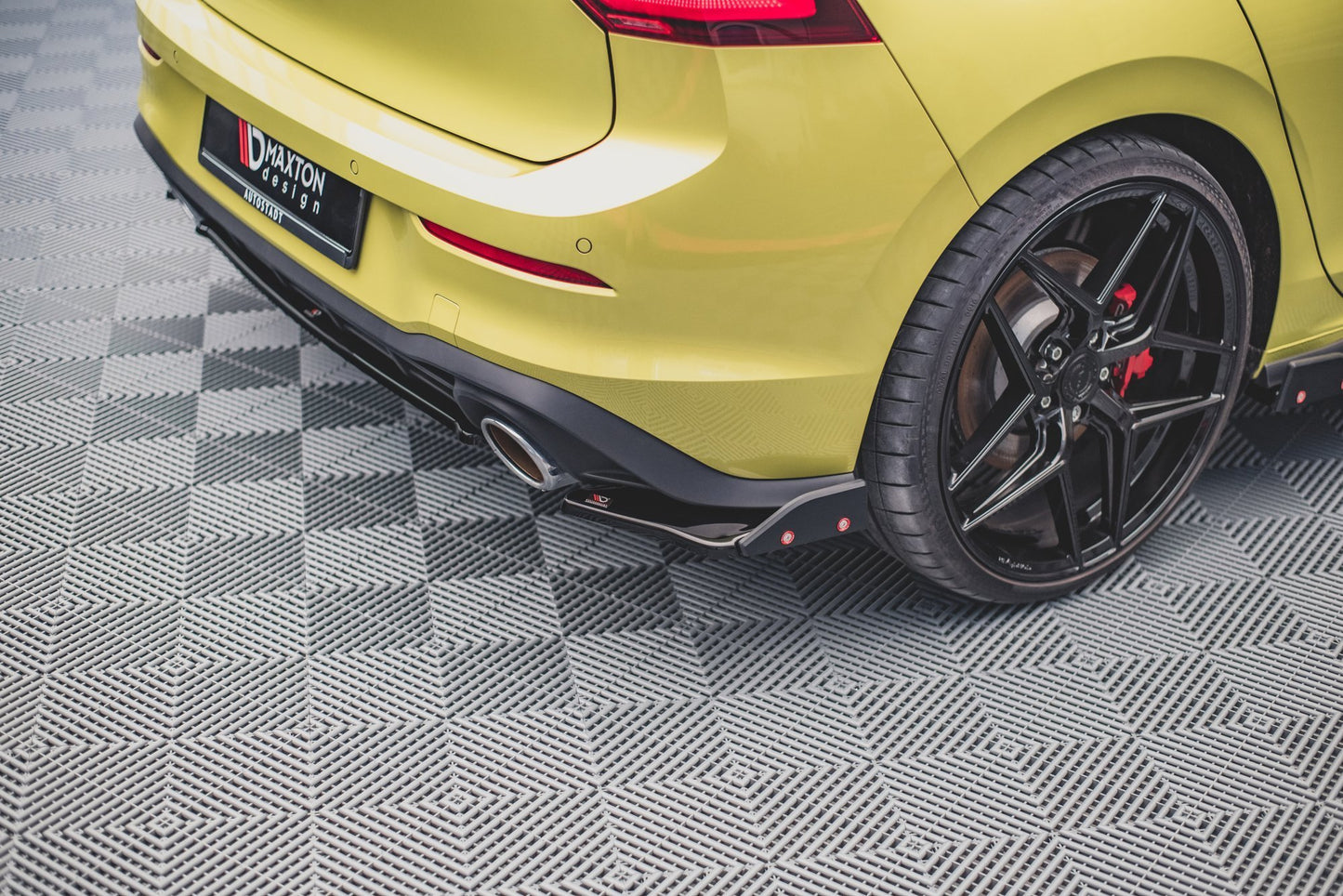 Bagerste sidesplitter V.1 + Flaps Volkswagen Golf GTI Clubsport Mk8