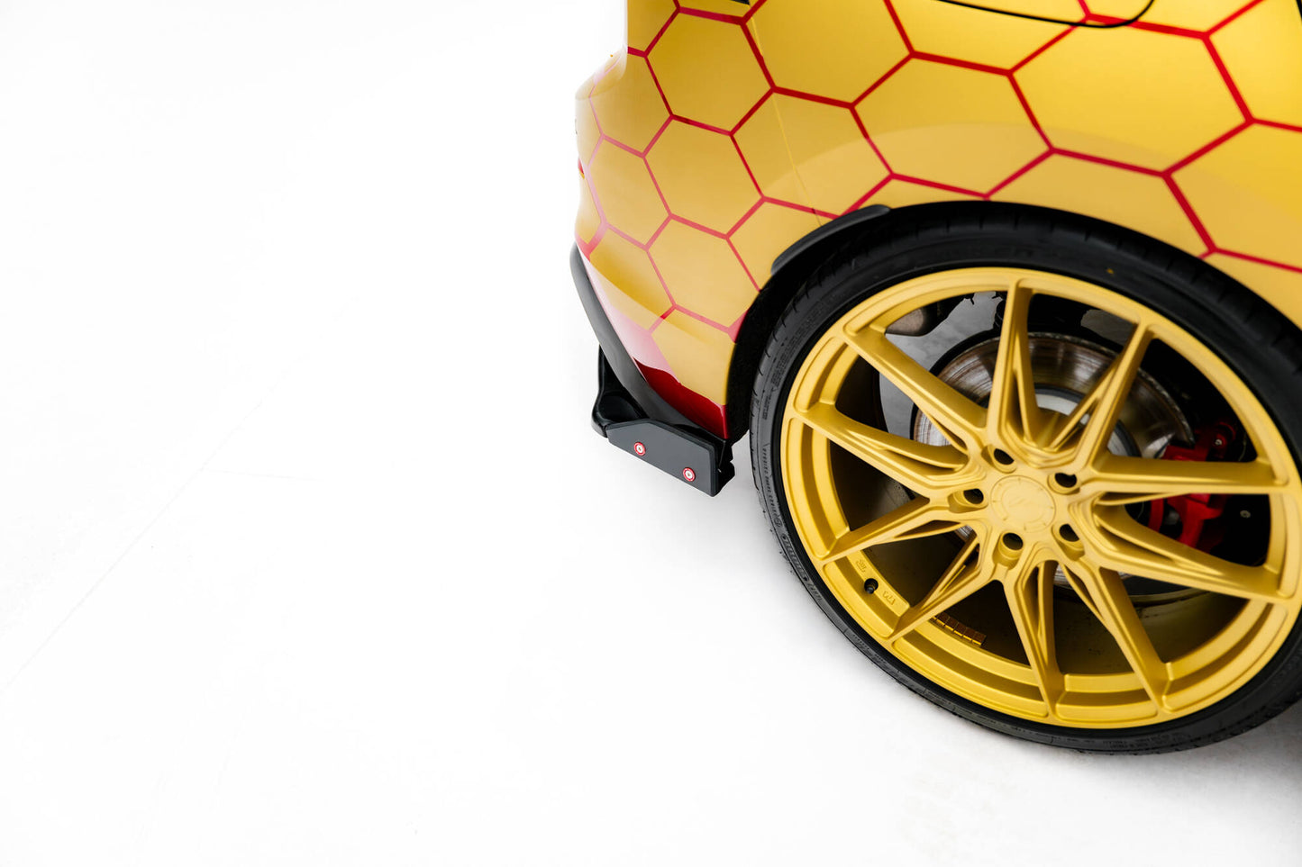 Bagerste sidesplitter V.1 + Flaps Volkswagen Golf GTI Clubsport Mk8 Facelift