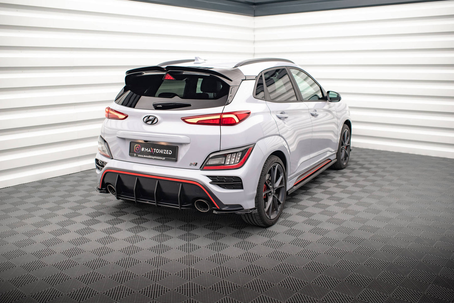 Bagerste sidesplitter V.1 Hyundai Kona Mk1