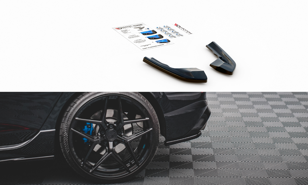 Bagerste sidesplitter V.1 til Volkswagen Golf R Mk8