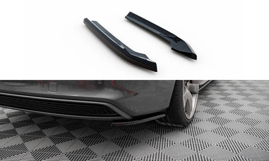 Bagerste sidesplitter V.2 Audi A4 S-Line Avant B8 Facelift