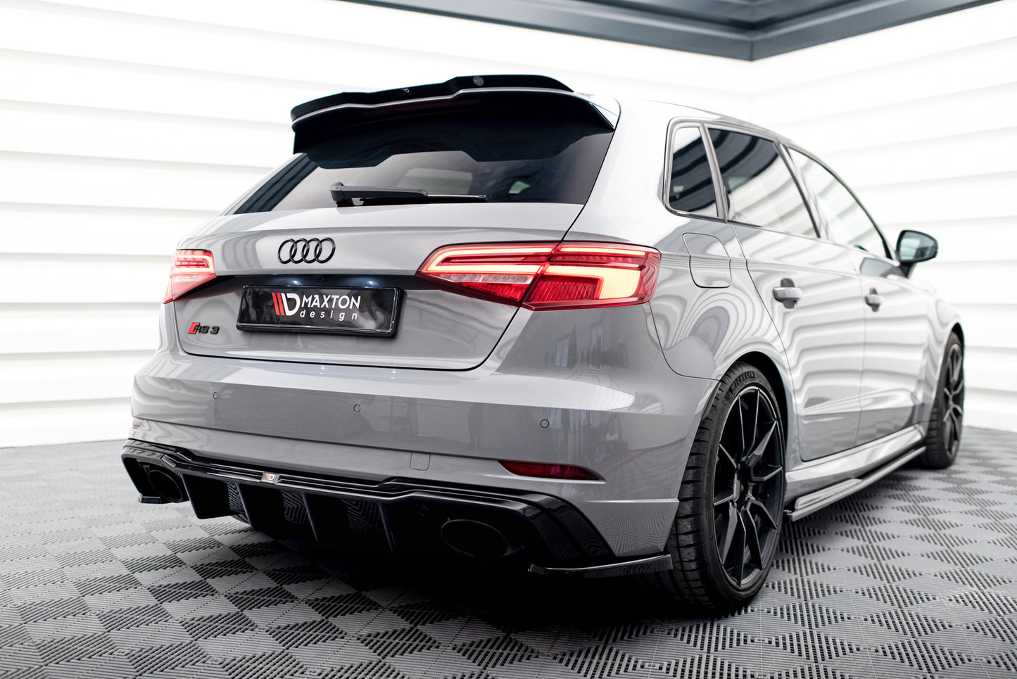 Bagerste sidesplitter V.2 Audi RS3 8V Sportback Facelift