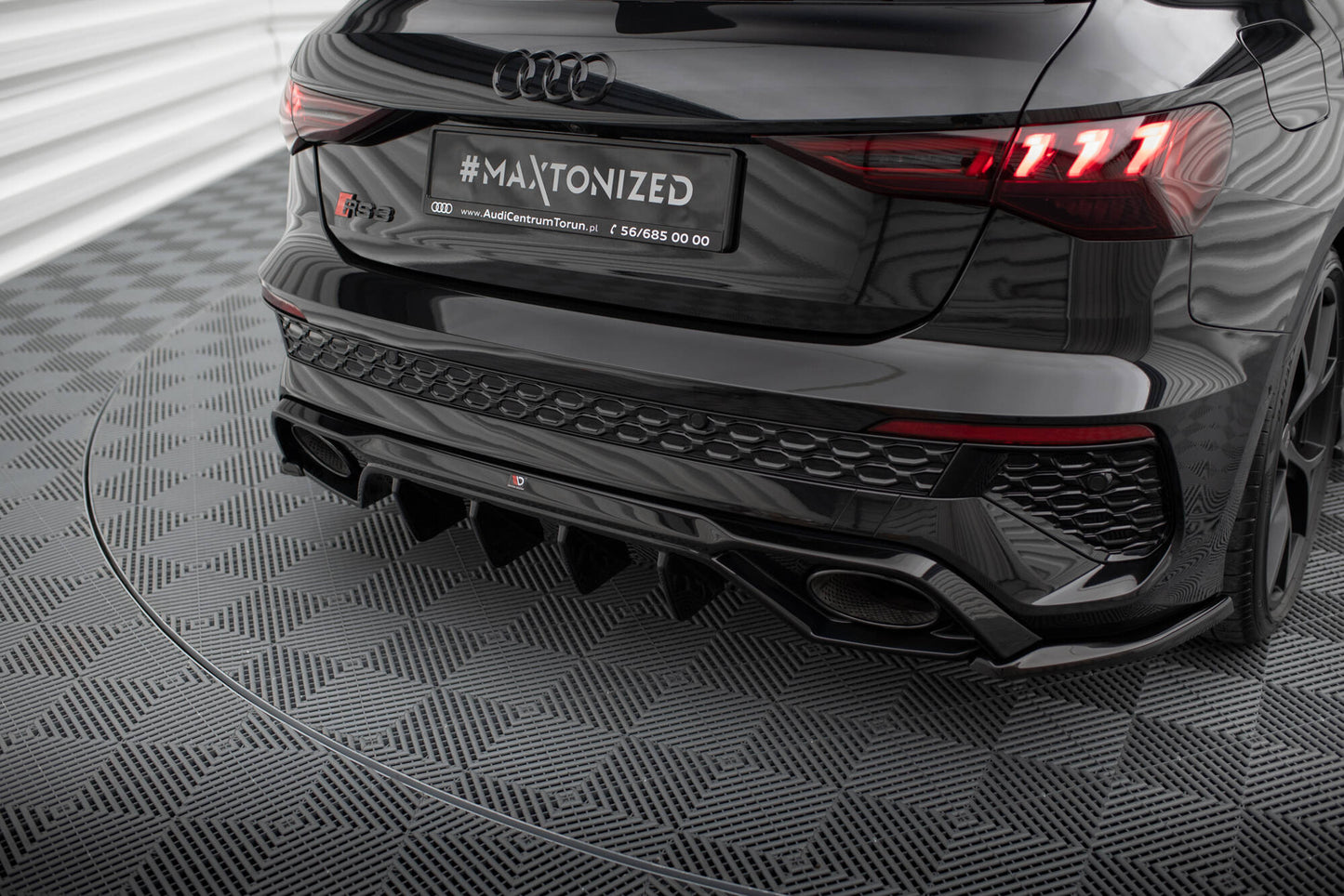 Bagerste sidesplitter V.2 Audi RS3 Sportback 8Y