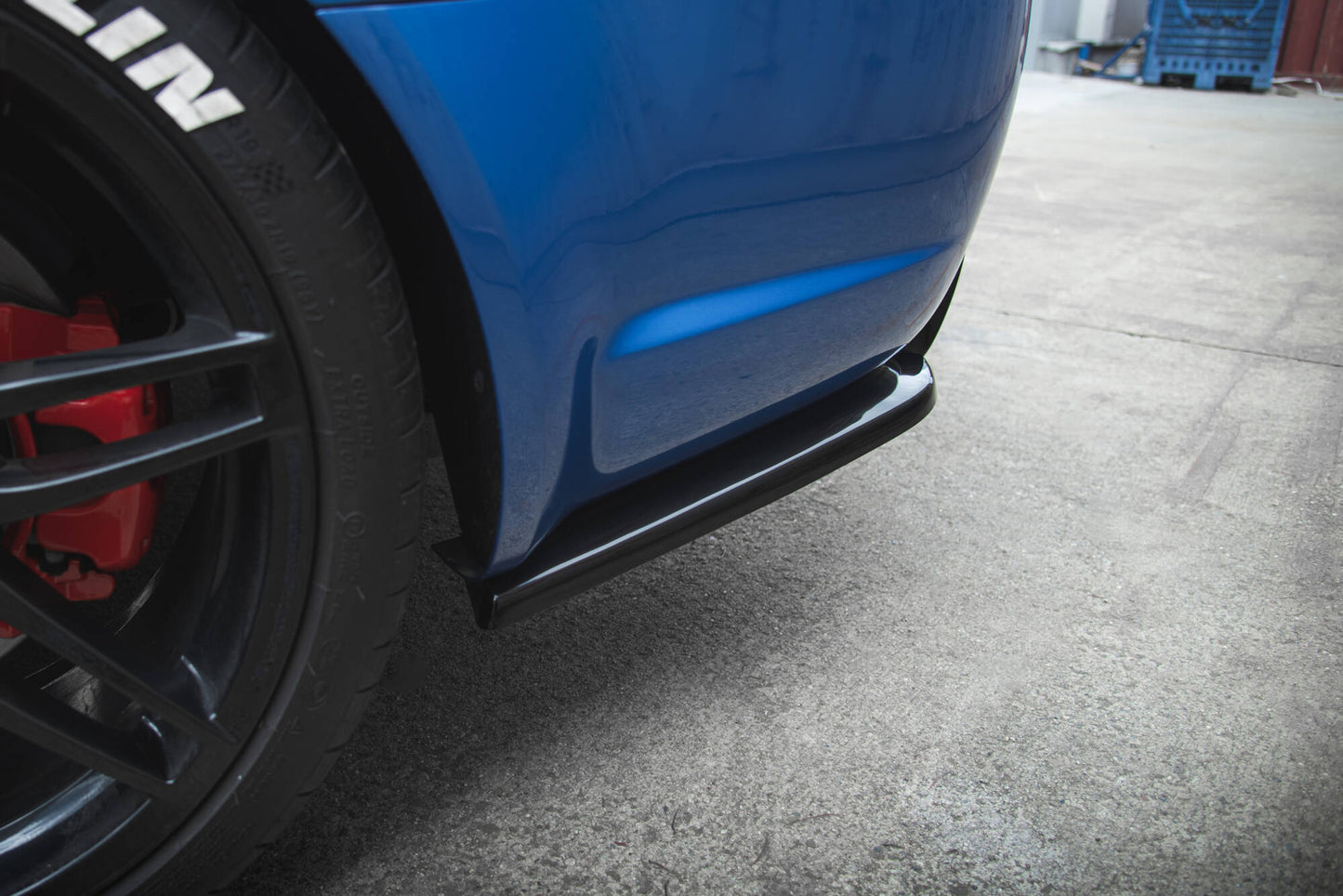 Bagerste sidesplitter V.2 Audi RS4 Sedan B7