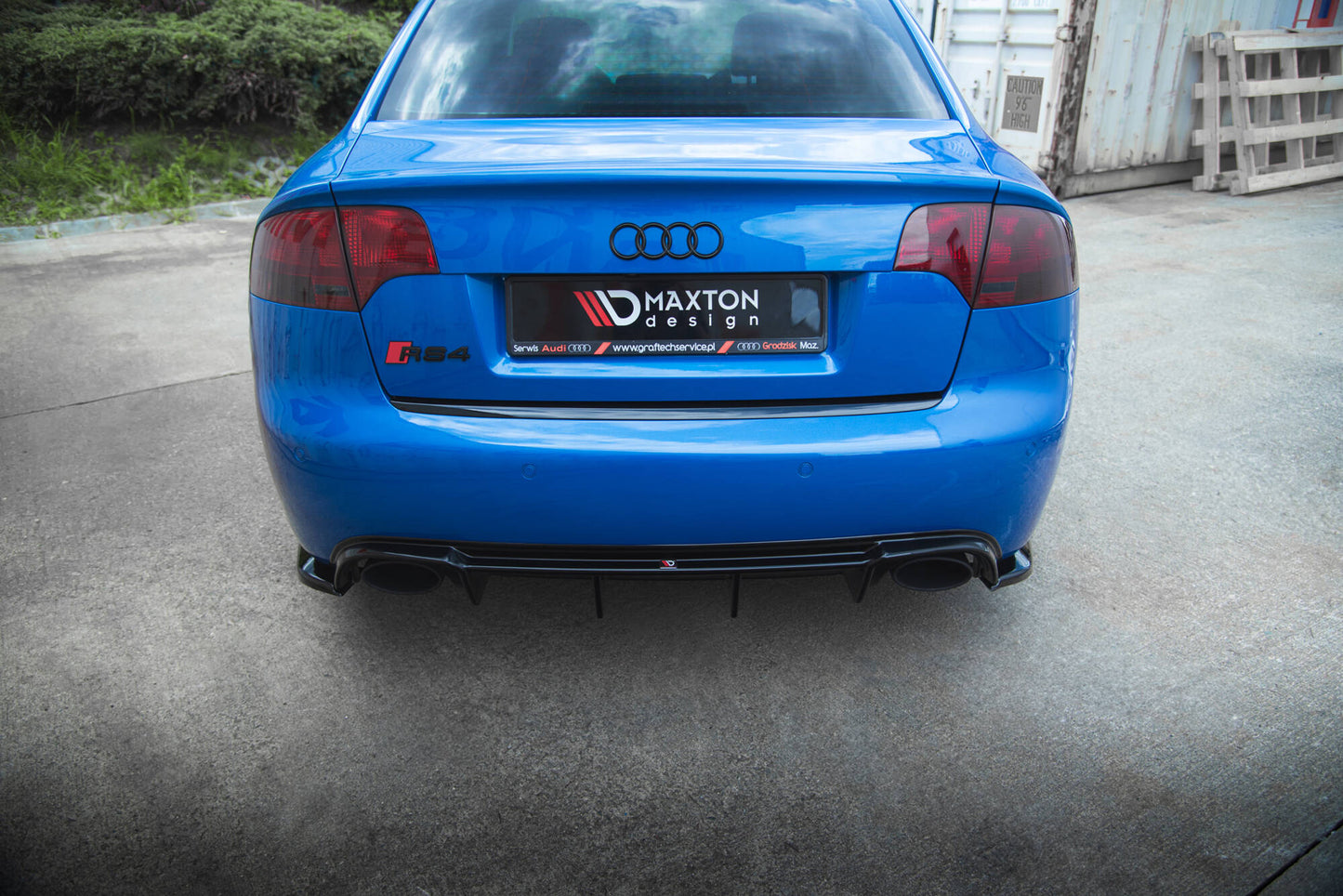 Bagerste sidesplitter V.2 Audi RS4 Sedan B7