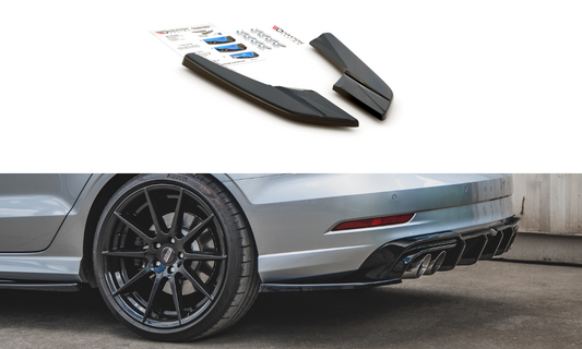 Bagerste sidesplitter V.2 Audi S3 Sedan 8V Facelift