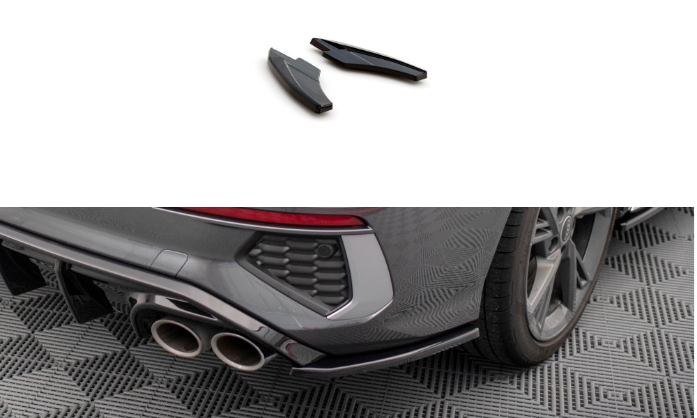 Bagerste sidesplitter V.2 Audi S3 Sedan 8Y