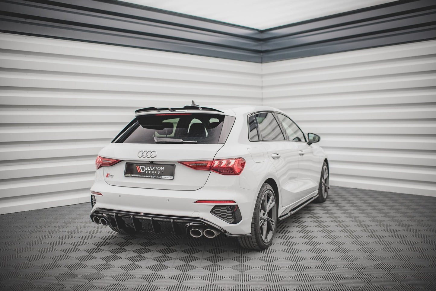 Bagerste sidesplitter V.2 Audi S3 Sportback 8Y