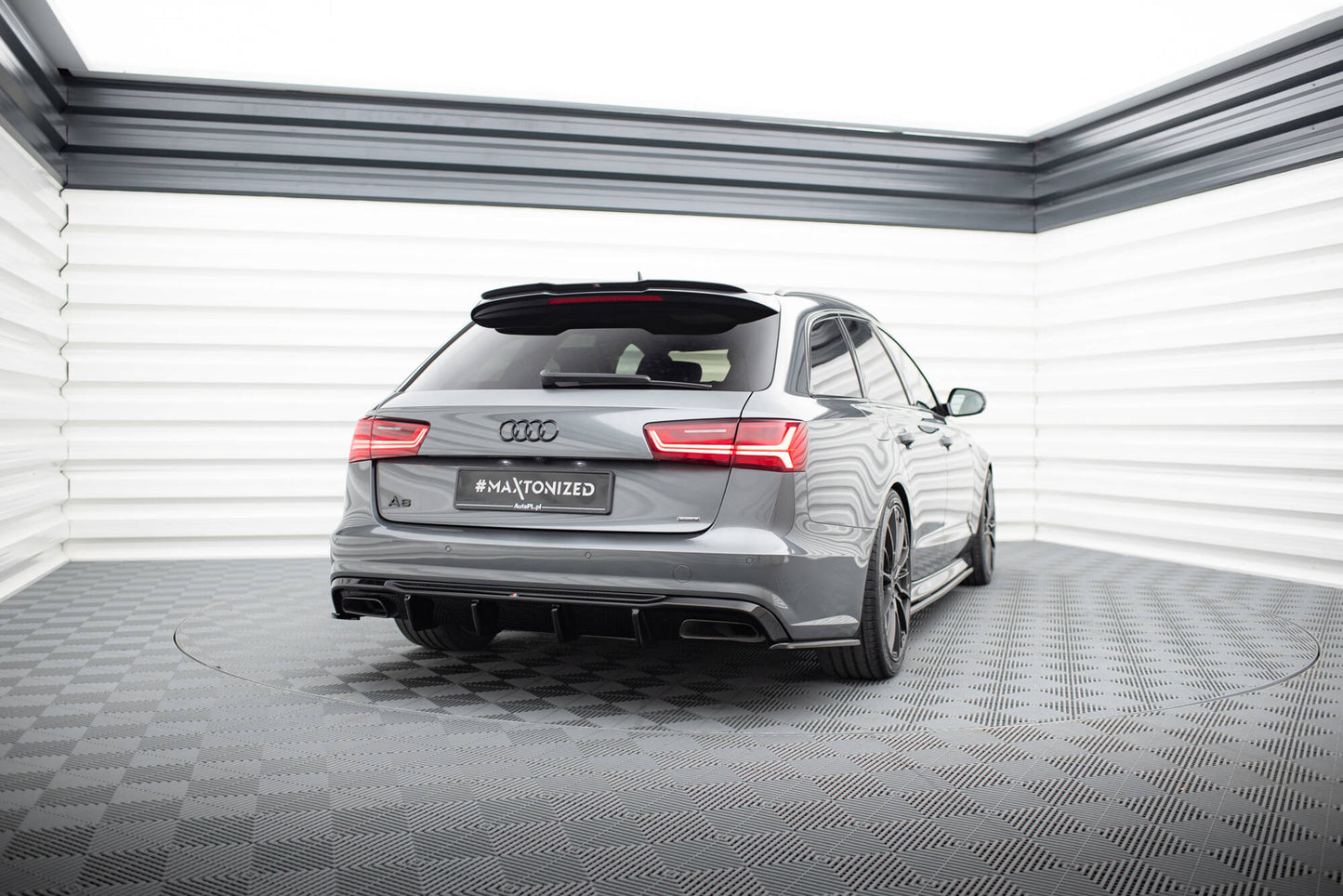 Bagerste sidesplitter V.2 Audi S6 / A6 S-Line / A6 C7 FL