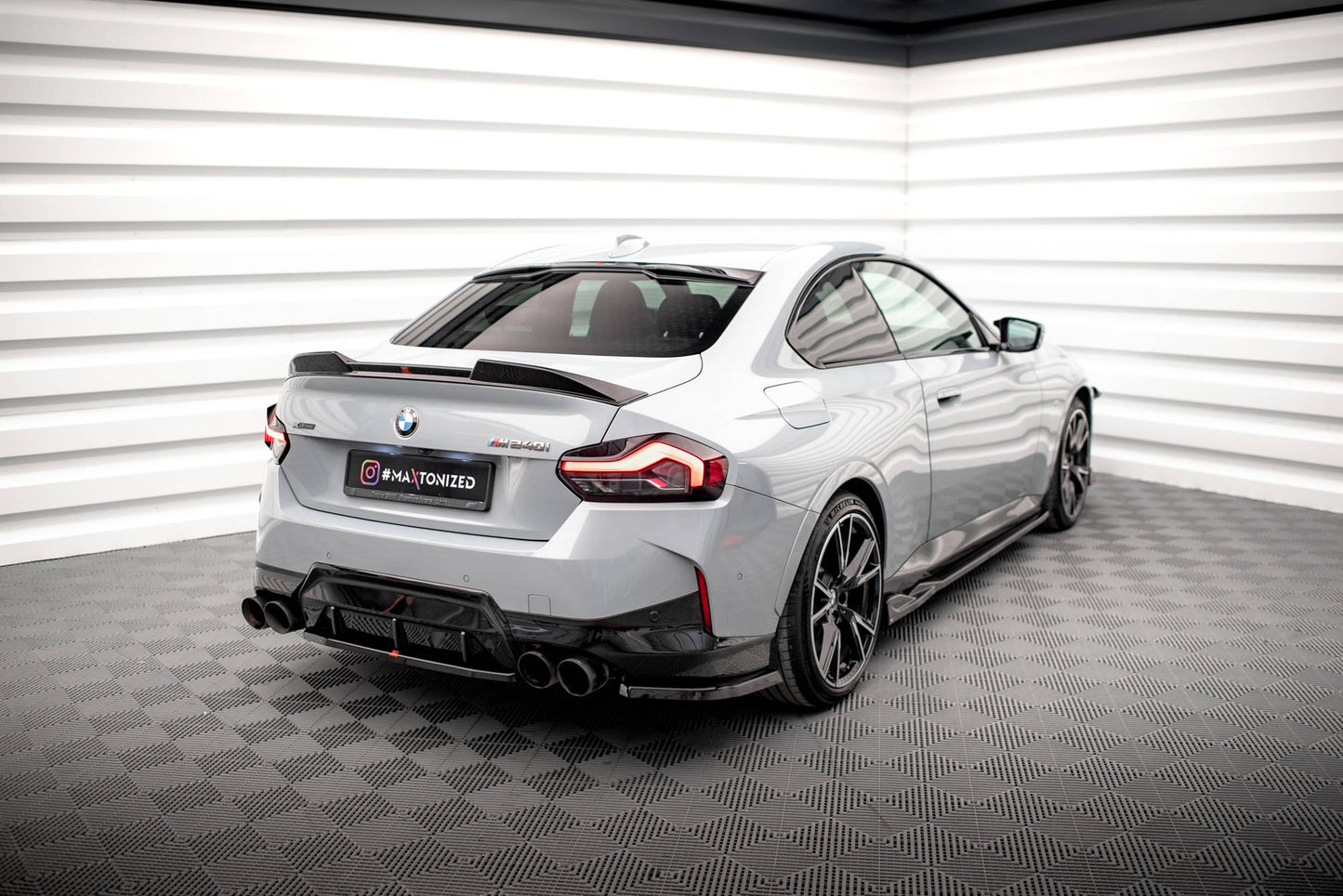 Bagerste sidesplitter V.2 BMW 2 Coupe M240i G42