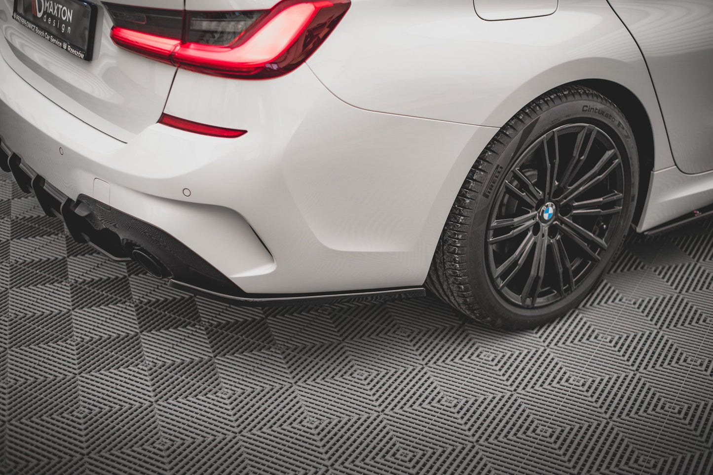 Bagerste sidesplitter V.2 BMW 3 G20 / G21 M-Pack