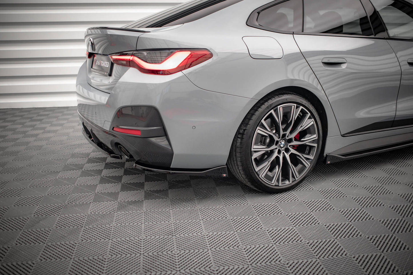 Bagerste sidesplitter V.2 BMW 4 Gran Coupe M-Pack G26