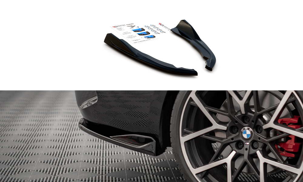 Bagerste sidesplitter V.2 BMW 4 M-Pack G22 / G23 / G22 Facelift / G23 Facelift