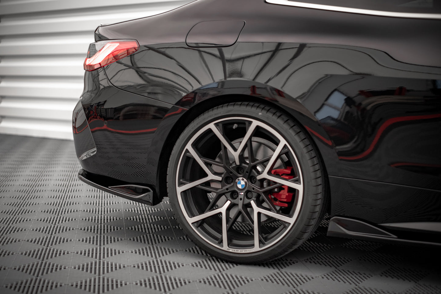 Bagerste sidesplitter V.2 BMW 4 M-Pack G22 / G23 / G22 Facelift / G23 Facelift
