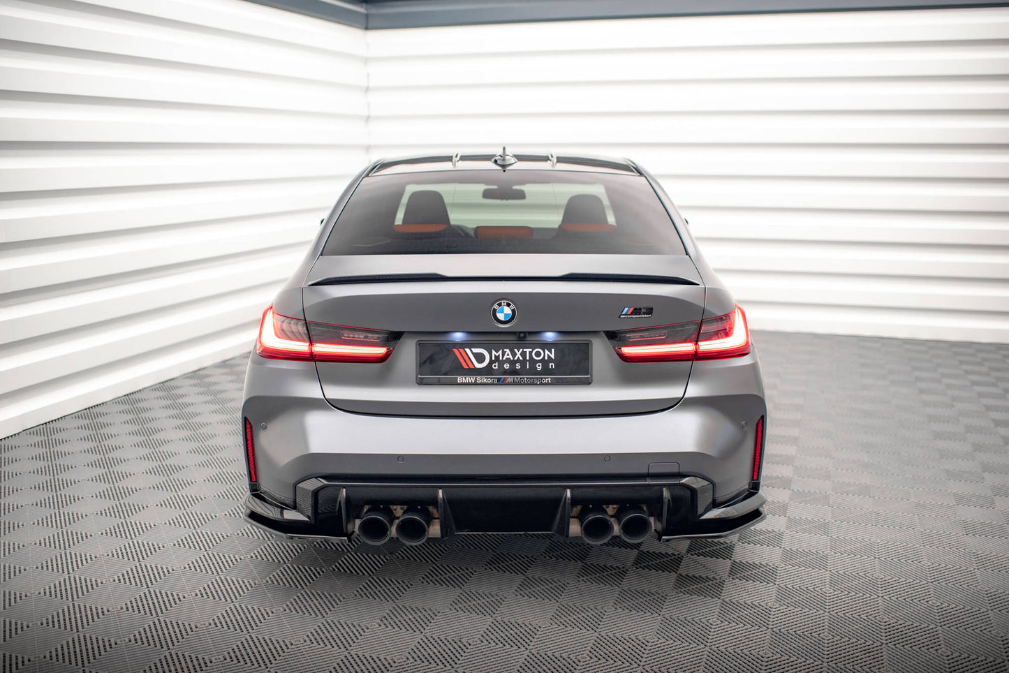 Bagerste sidesplitter V.2 BMW M3 Sedan / Touring G80 / G81
