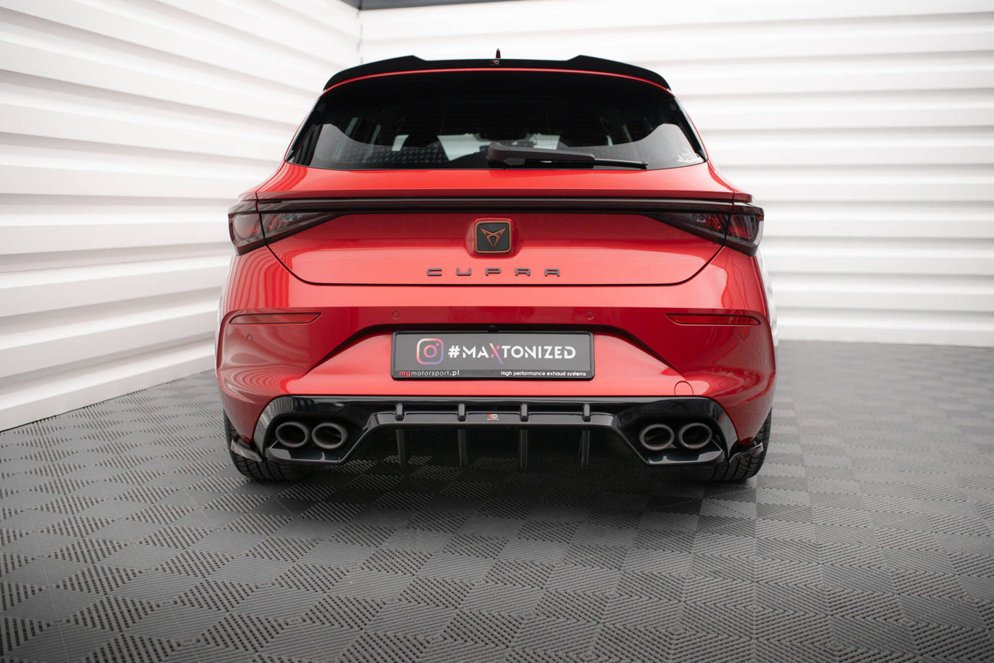 Bagerste sidesplitter V.2 Cupra Leon Hatchback Mk1