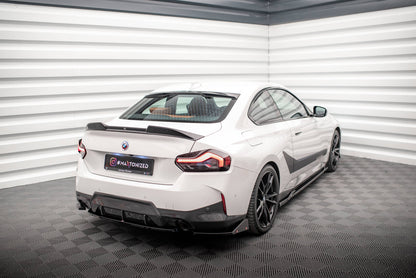 Bagerste sidesplitter V.2 + Flaps BMW 2 Coupe M-Pack G42