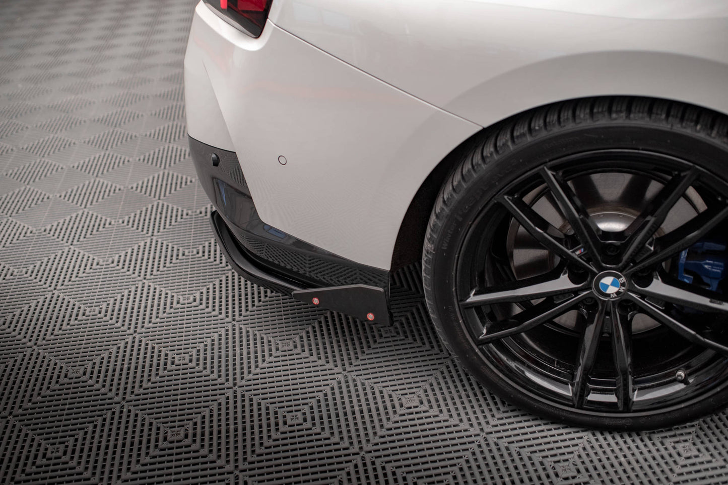 Bagerste sidesplitter V.2 + Flaps BMW 2 Coupe M-Pack G42