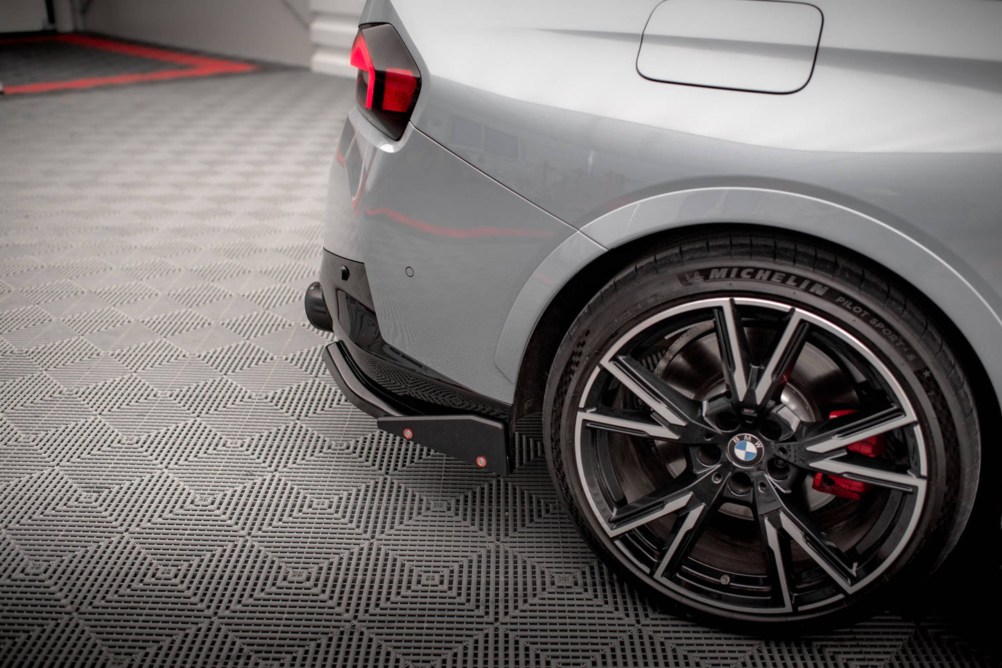 Bagerste sidesplitter V.2 + Flaps BMW 2 Coupe M240i G42