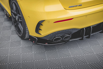 Bagerste sidesplitter V.2 + Flaps Mercedes-AMG A 45 S Aero Pack W177