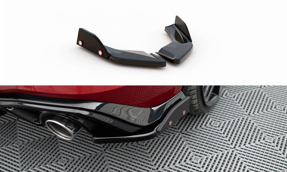 Bagerste sidesplitter V.2 + Flaps Volkswagen Golf GTI / GTE Mk8