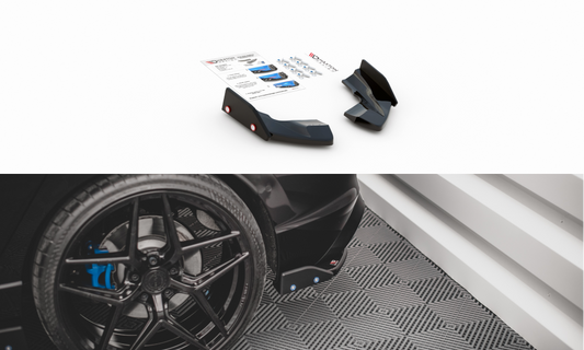 Bagerste sidesplitter V.2 + Flaps Volkswagen Golf R Mk8