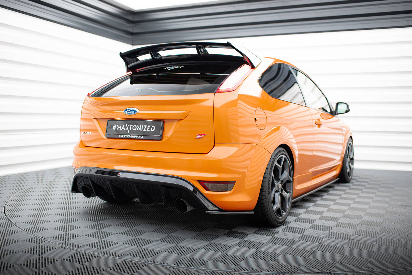 Bagerste sidesplitter V.2 Ford Focus ST Mk2 FL
