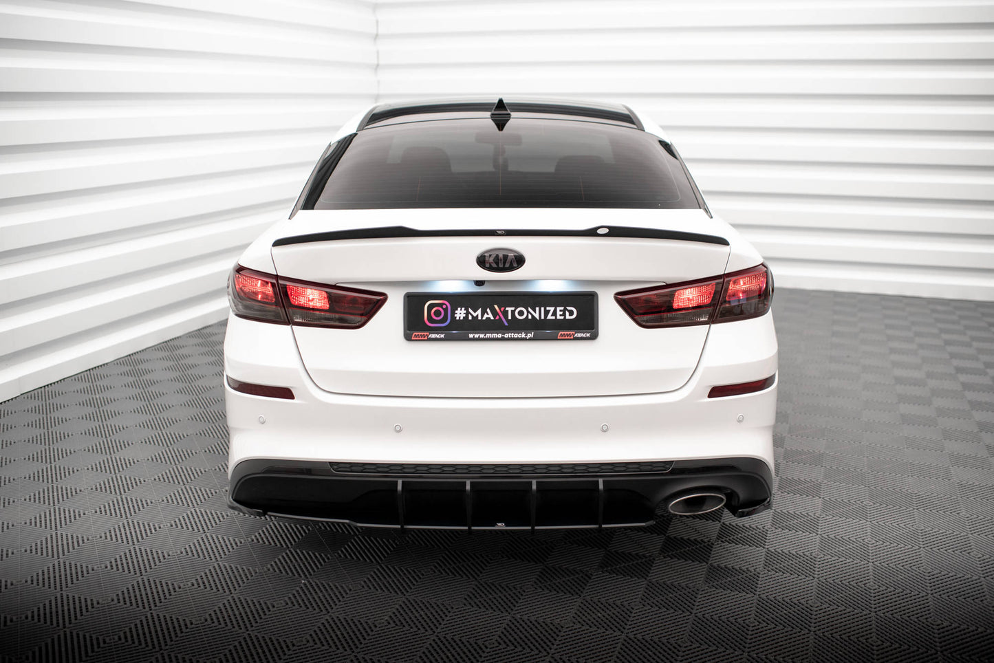 Bagerste sidesplitter V.2 Kia Optima Mk4 Facelift