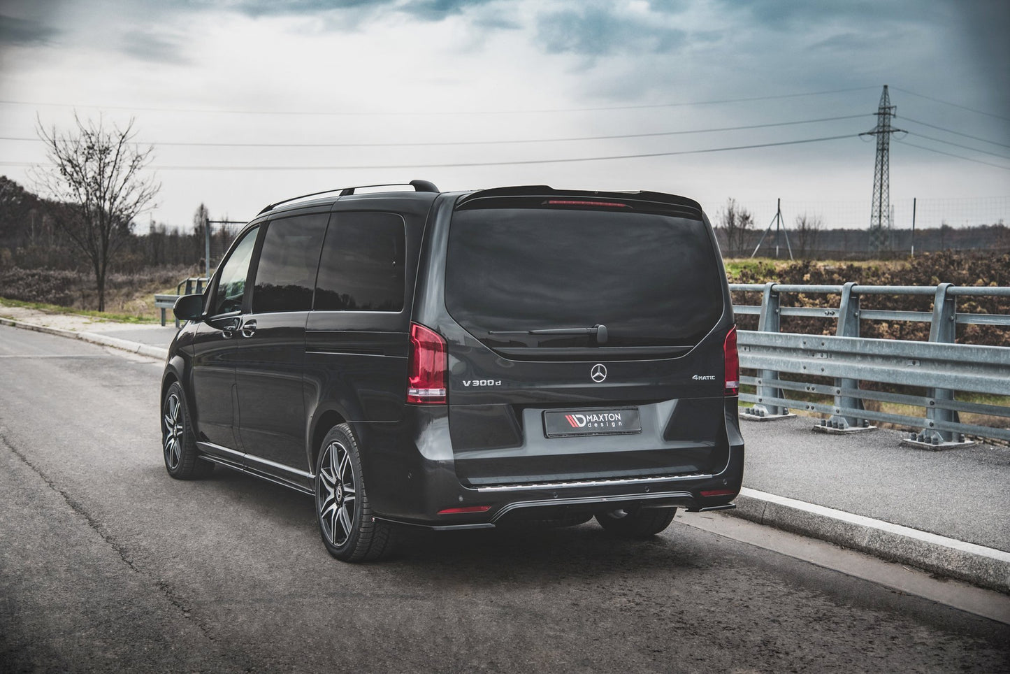 Bagerste sidesplitter V.2 Mercedes-Benz V-Class AMG-Line W447 Facelift