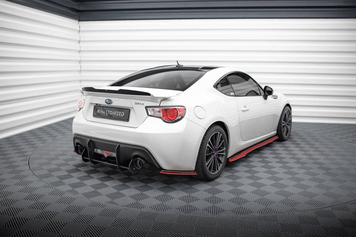 Bagerste sidesplitter V.2 Subaru BRZ Mk1 / Mk1 Facelift