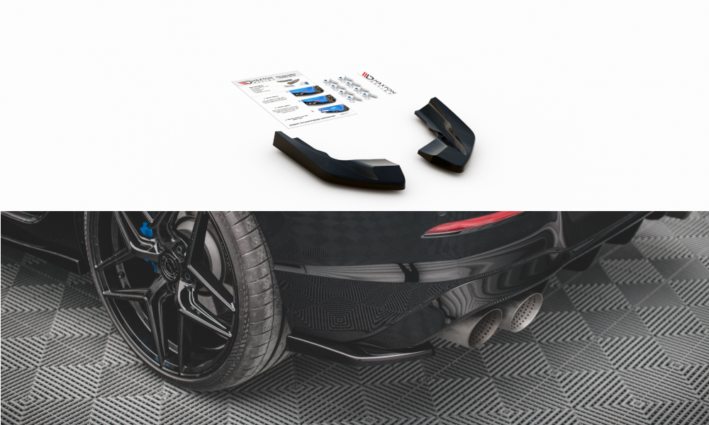 Bagerste sidesplitter V.2 til Volkswagen Golf R Mk8