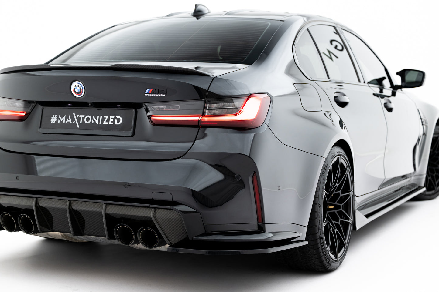 Bagerste sidesplitter V.3 BMW M3 Sedan / Touring G80 / G81