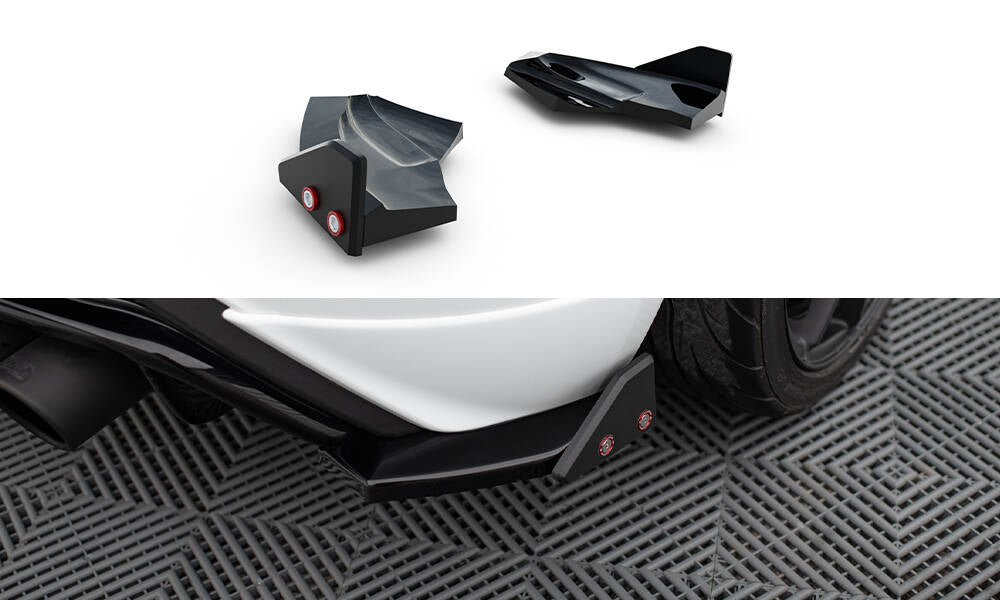 Bagerste sidesplitter V.3 + Flaps Ford Fiesta ST Mk7 Facelift