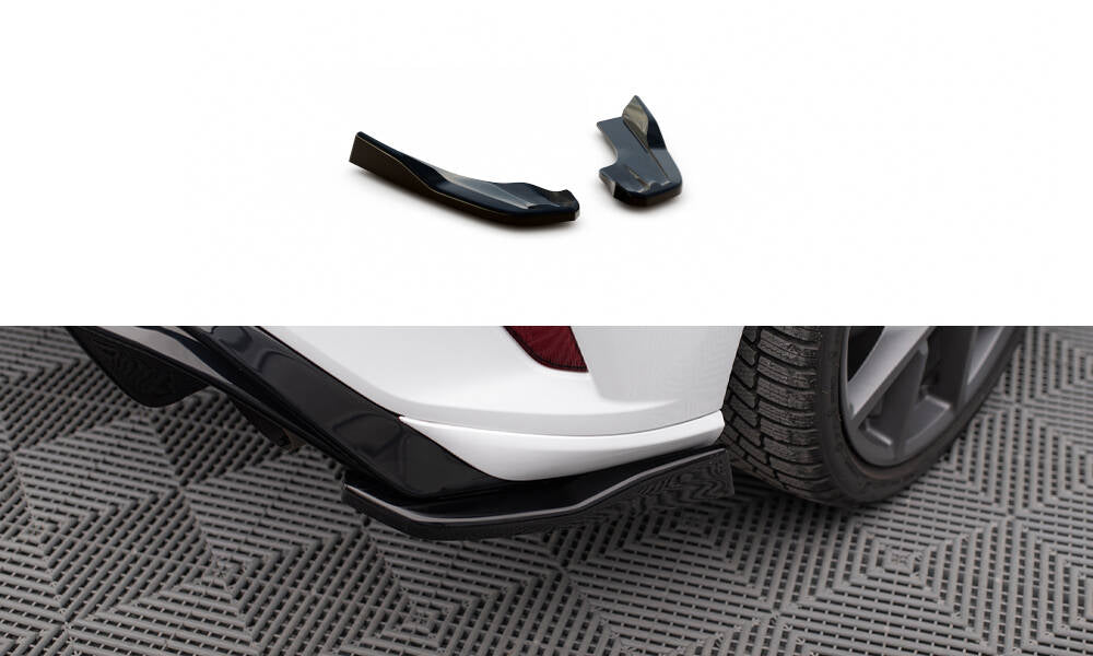 Bagerste sidesplitter V.3 (Til Bagerste diffuser v.2) Ford Focus Hatchback ST Mk4