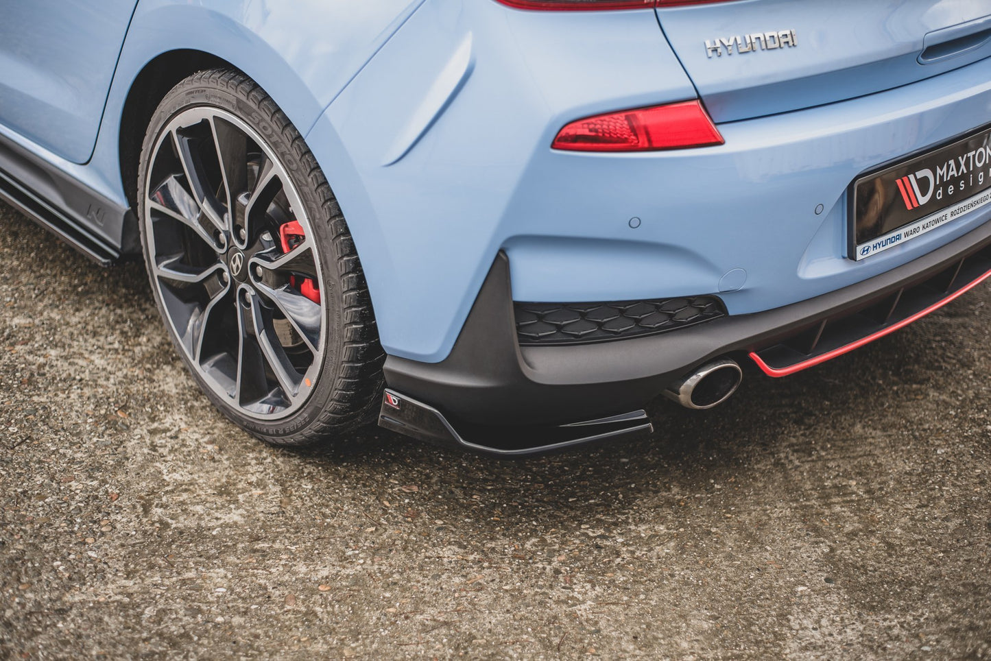 Bagerste sidesplitter V.3 Hyundai I30 N Mk3 Hatchback