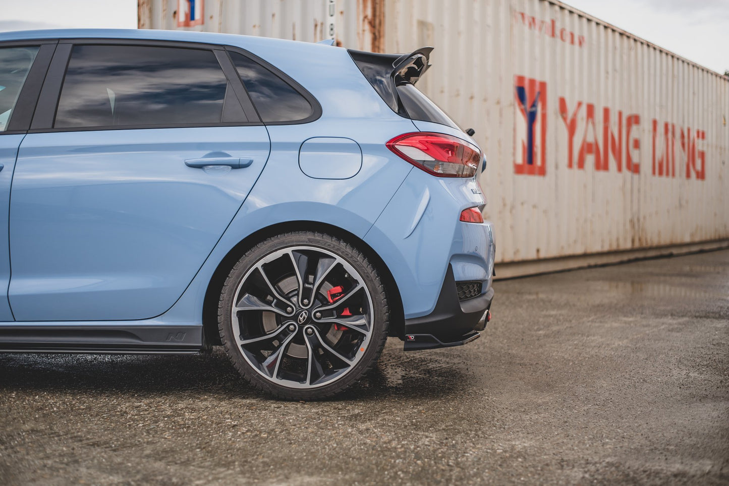 Bagerste sidesplitter V.3 Hyundai I30 N Mk3 Hatchback