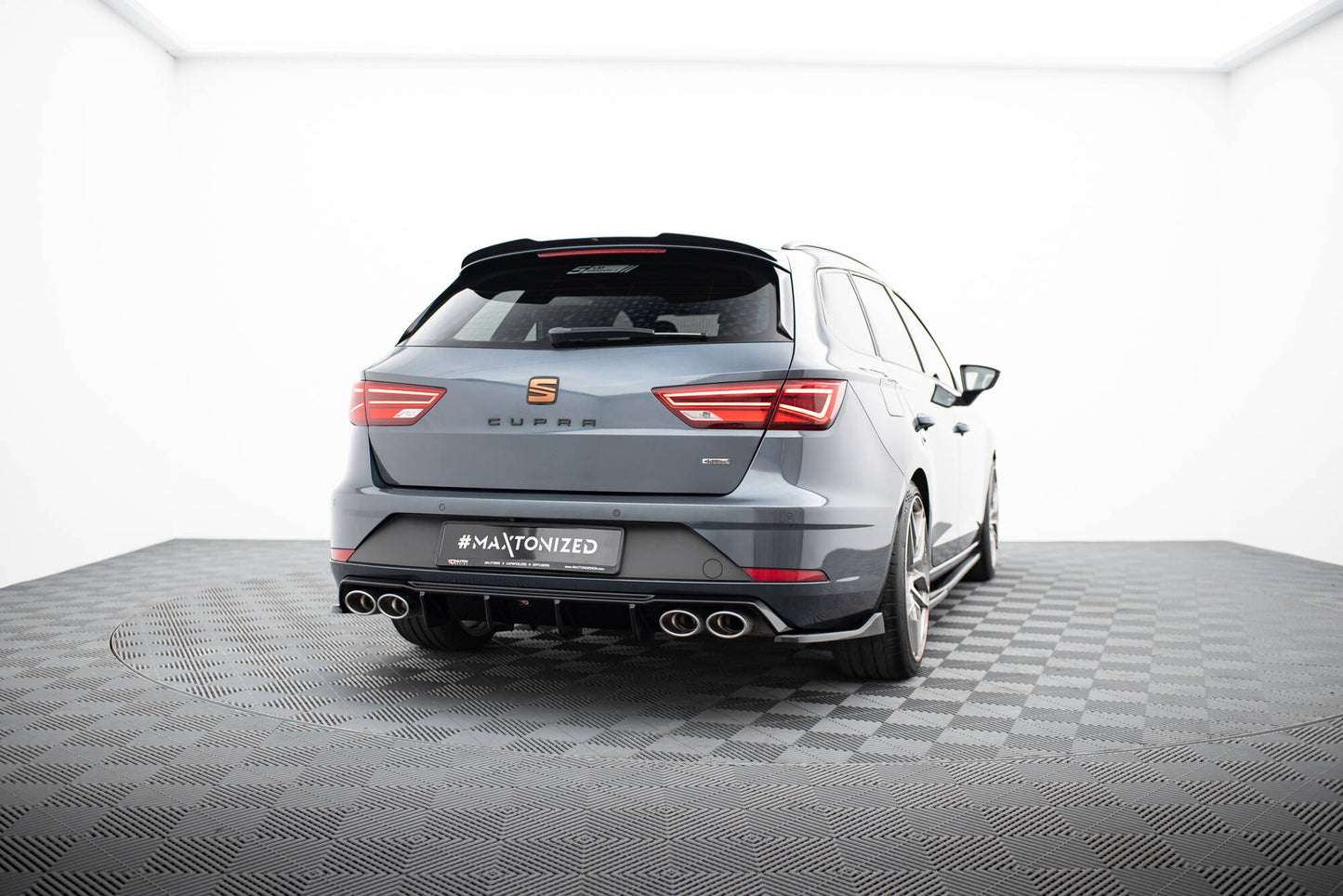 Bagerste sidesplitter V.3 Seat Leon Cupra Mk3 FL Sportstourer