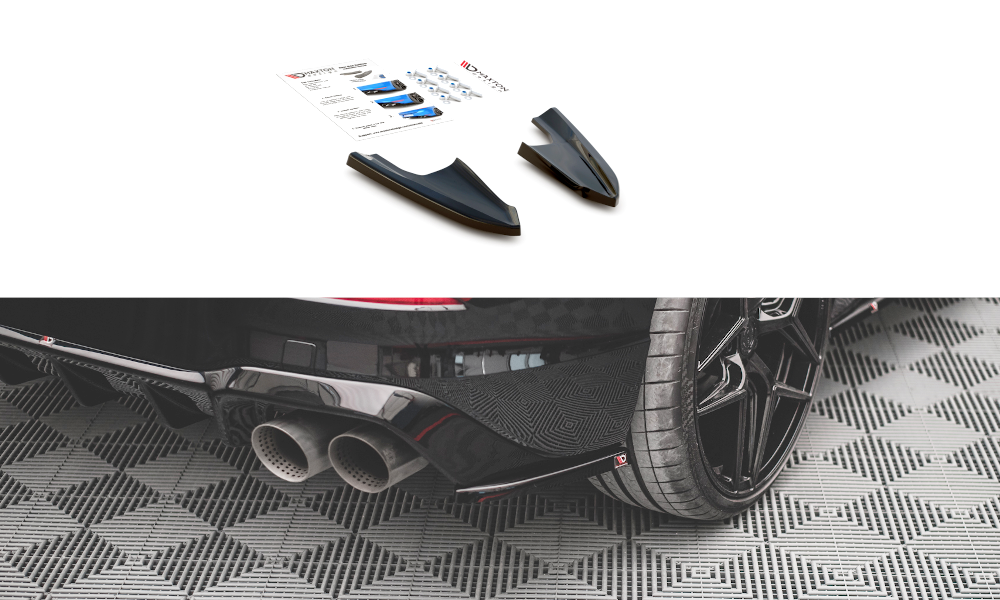 Bagerste sidesplitter V.3 til Volkswagen Golf R Mk8