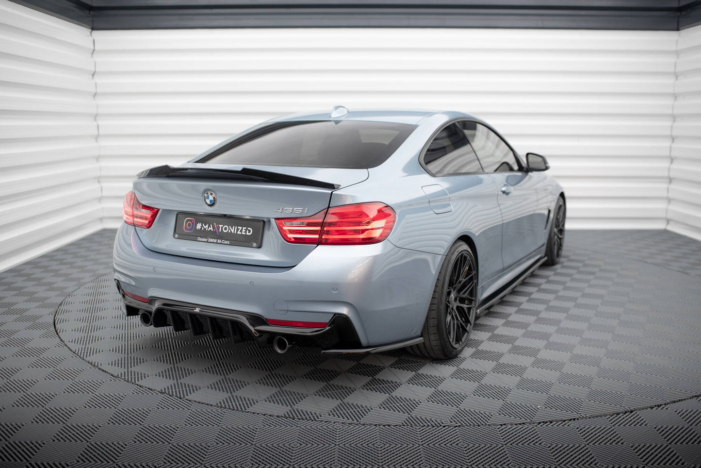 Bagerste sidesplitter V.4 BMW 4 Coupe M-Pack F32