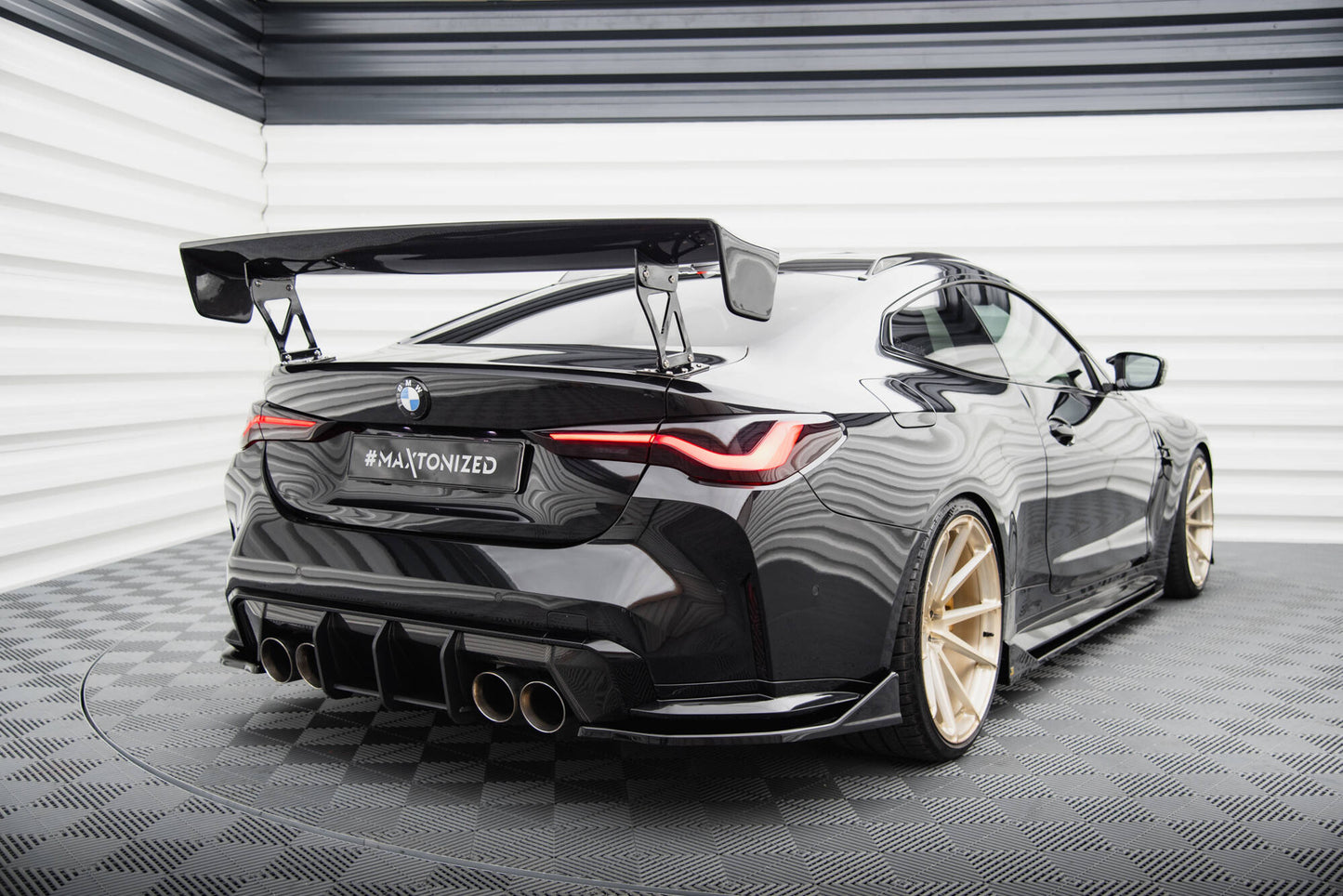 Bagerste sidesplitter V.4 BMW M4 G82 / G82 Facelift