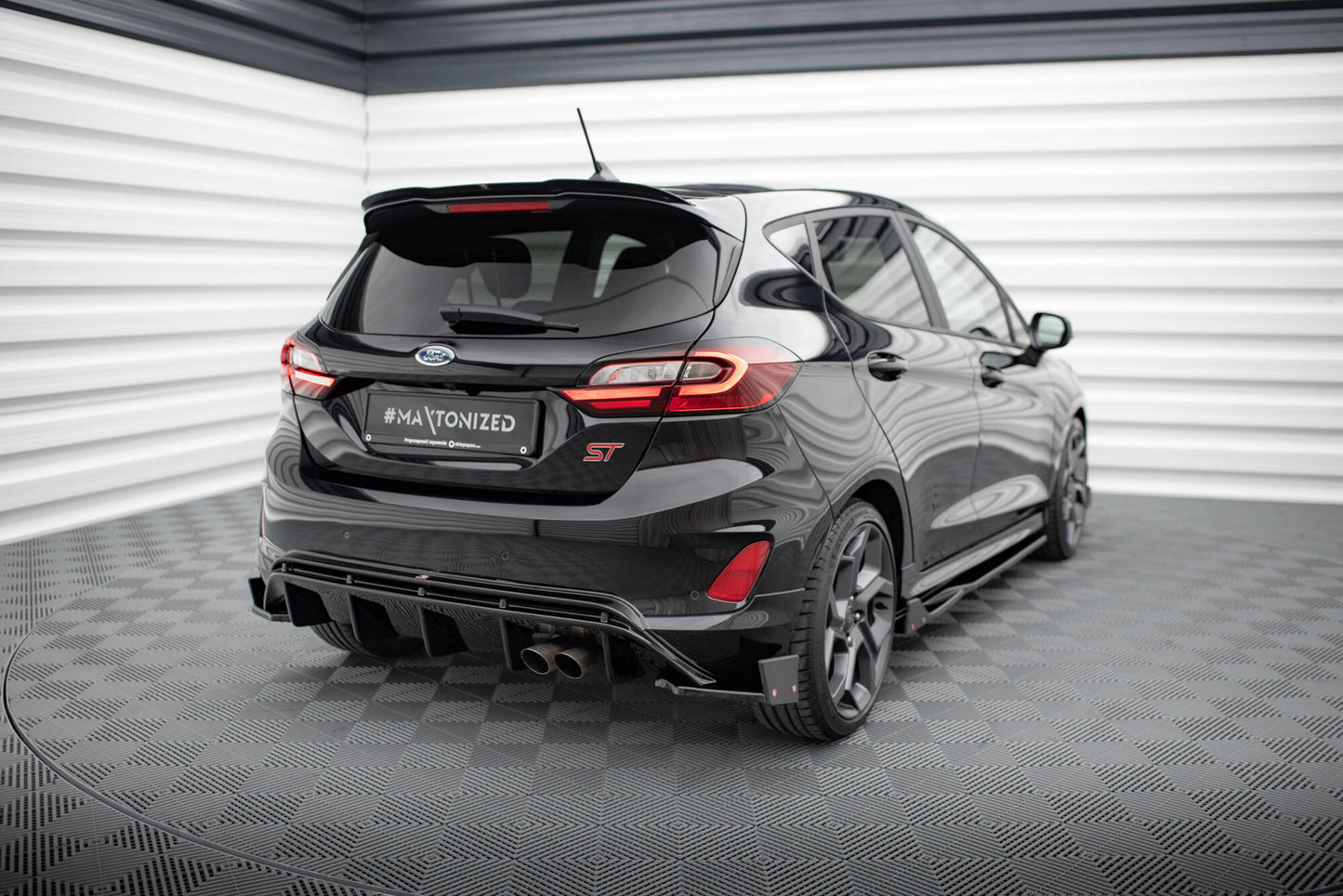 Bagerste sidesplitter V.4 + Flaps Ford Fiesta ST Mk8