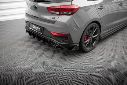 Bagerste sidesplitter V.4 + Flaps Hyundai I30 N Hatchback Mk3 Facelift