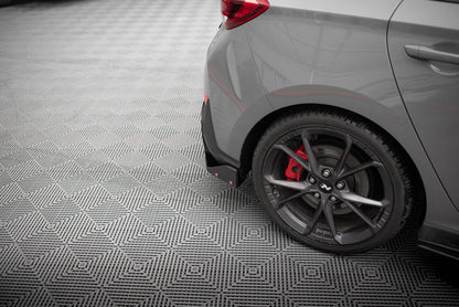 Bagerste sidesplitter V.4 + Flaps Hyundai I30 N Hatchback Mk3 Facelift