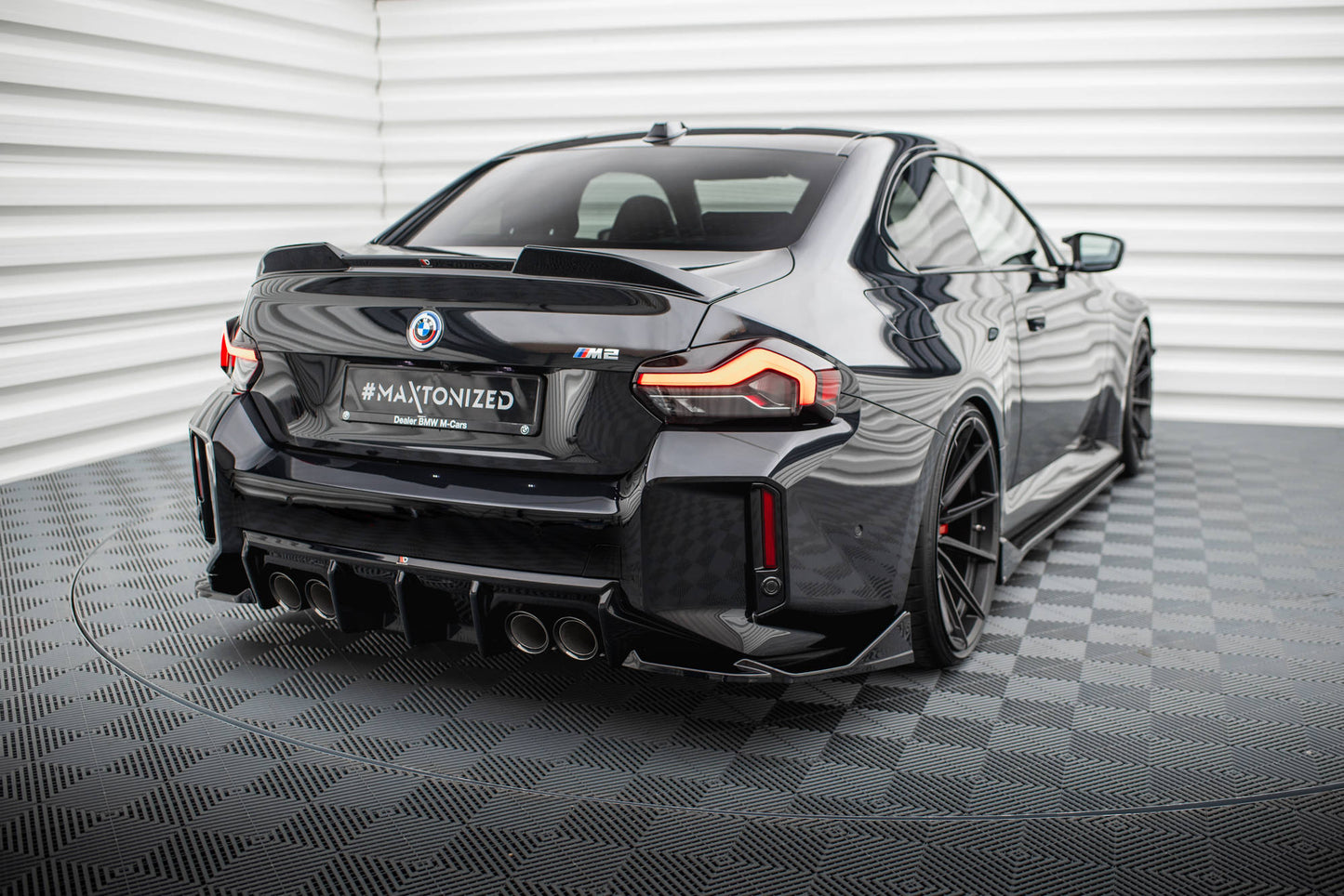 Bagerste sidesplitter V.4 (Til Bagerste diffuser v.1) BMW M2 G87