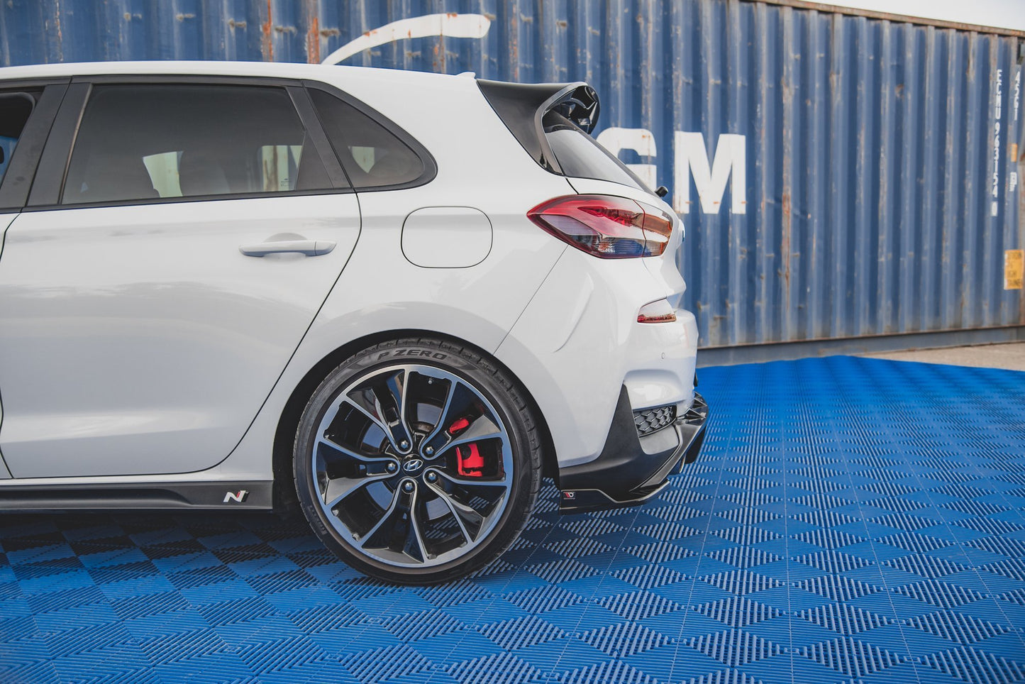 Bagerste sidesplitter V.4 Hyundai I30 N Mk3 Hatchback