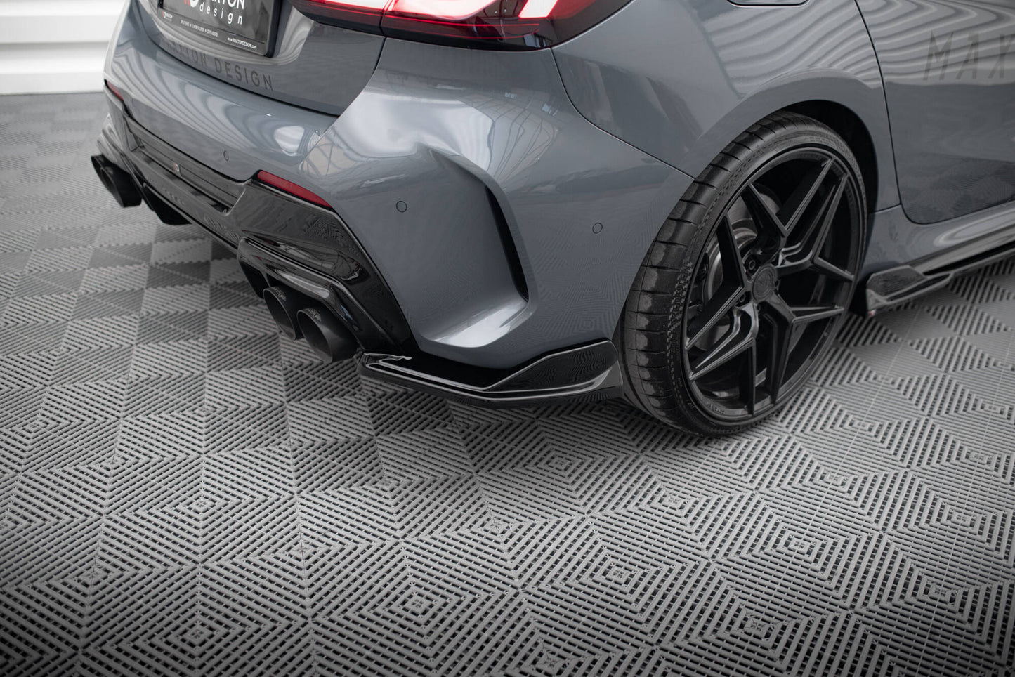 Bagerste sidesplitter V.4 til BMW 1 M-Pack / M135i / 128ti F40