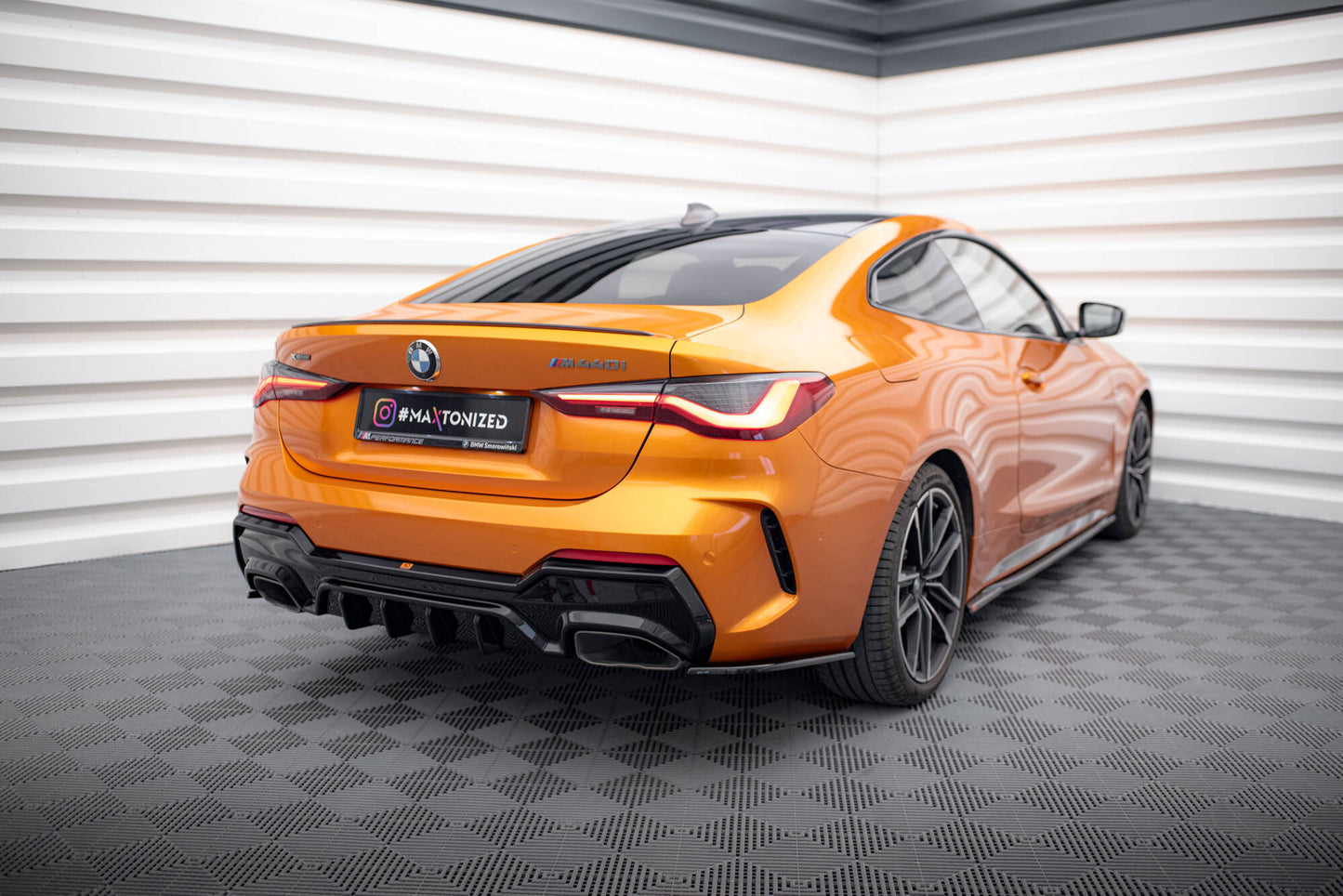 Bagerste sidesplitter V.5 BMW 4 M440i G22 / G23 / G22 Facelift / G23 Facelift