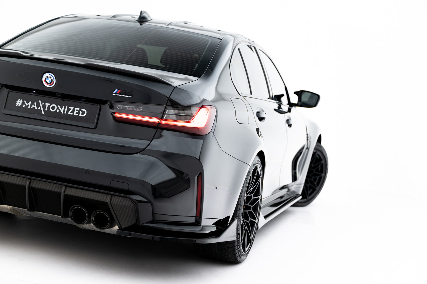 Bagerste sidesplitter V.5 BMW M3 Sedan / Touring G80 / G81